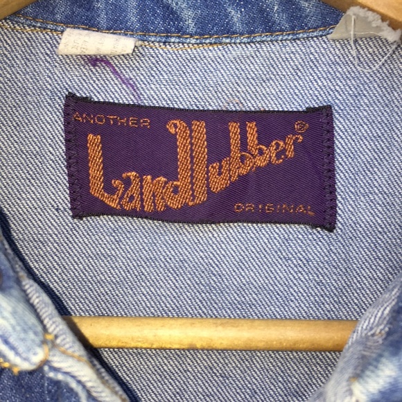 Vintage 70's Landlubber denim dress - Picture 5 of 7